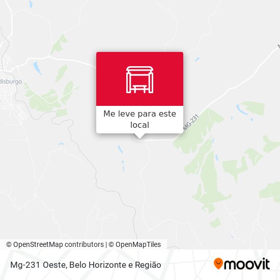 Mg-231 Oeste mapa