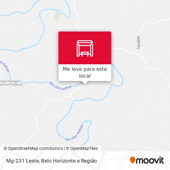 Mg-231 Leste mapa