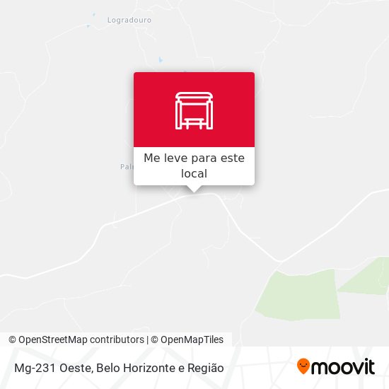 Mg-231 Oeste mapa