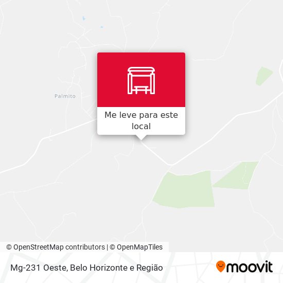 Mg-231 Oeste mapa