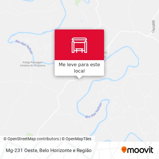 Mg-231 Oeste mapa