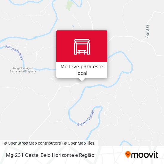 Mg-231 Oeste mapa