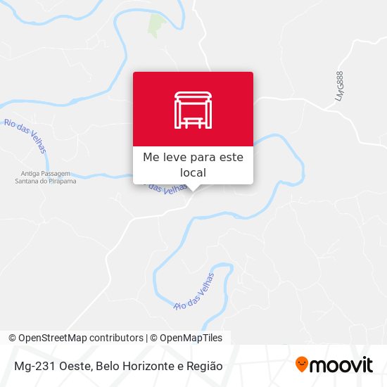 Mg-231 Oeste mapa