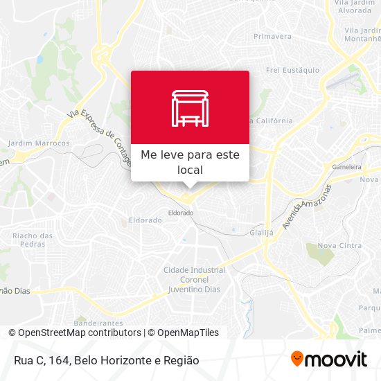 Rua C, 164 mapa