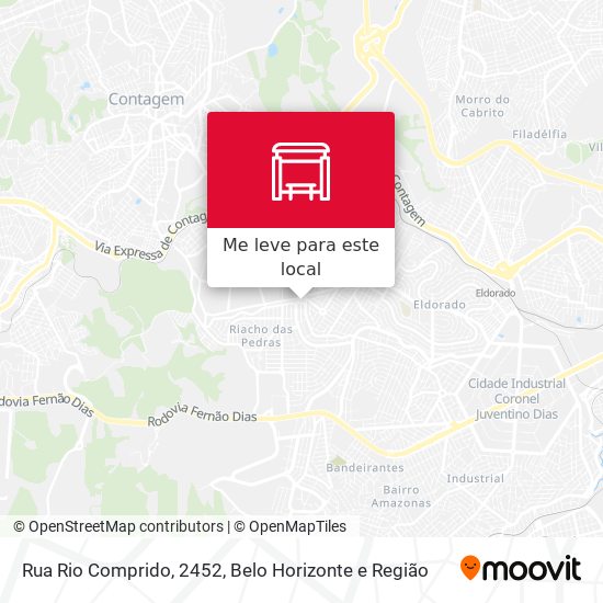 Rua Rio Comprido, 2452 mapa