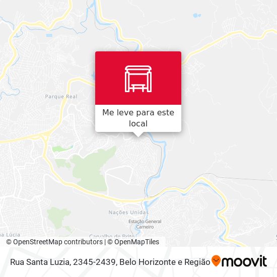 Rua Santa Luzia, 2345-2439 mapa
