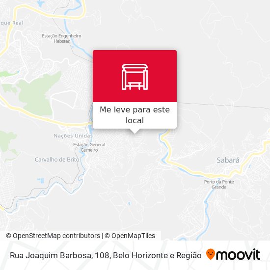 Rua Joaquim Barbosa, 108 mapa