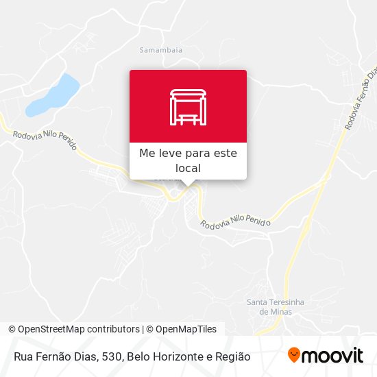 Rua Fernão Dias, 530 mapa