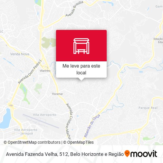 Avenida Fazenda Velha, 512 mapa