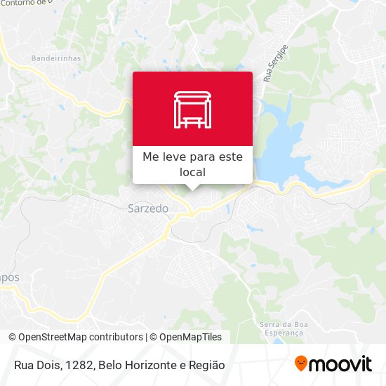 Rua Dois, 1282 mapa