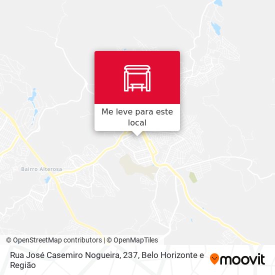 Rua José Casemiro Nogueira, 237 mapa