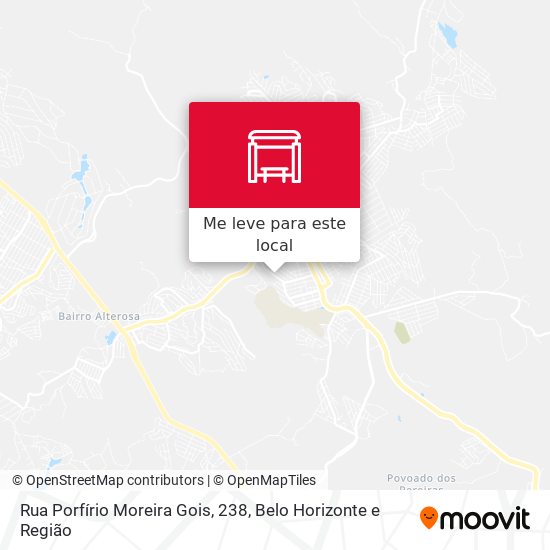 Rua Porfírio Moreira Gois, 238 mapa