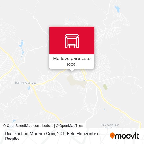 Rua Porfírio Moreira Gois, 201 mapa