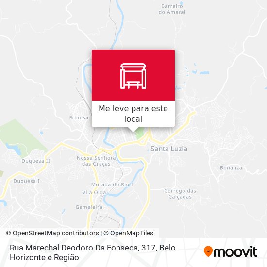 Rua Marechal Deodoro Da Fonseca, 317 mapa