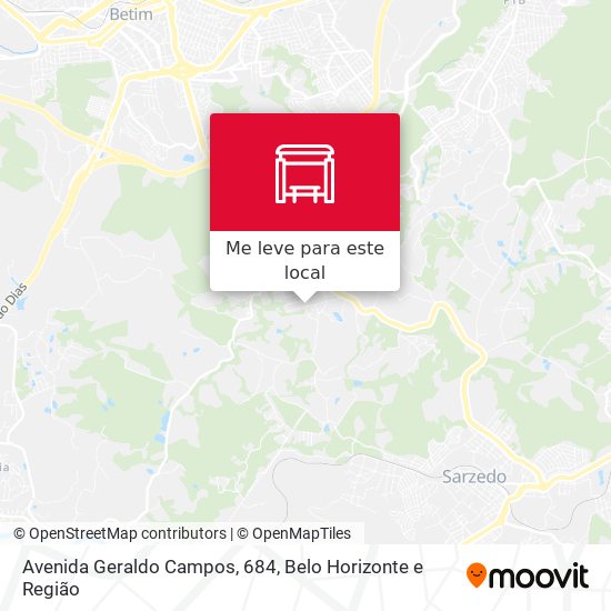 Avenida Geraldo Campos, 684 mapa