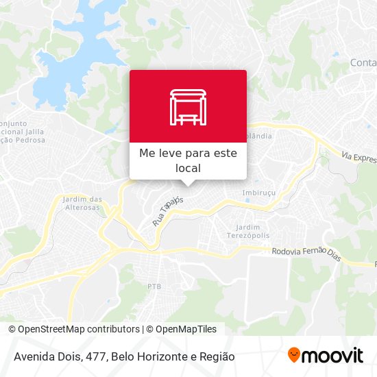 Avenida Dois, 477 mapa