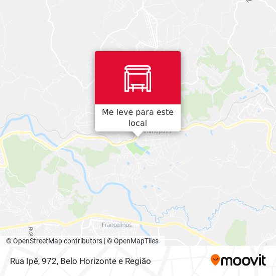Rua Ipê, 972 mapa