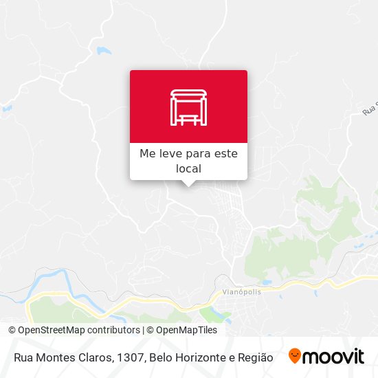 Rua Montes Claros, 1307 mapa