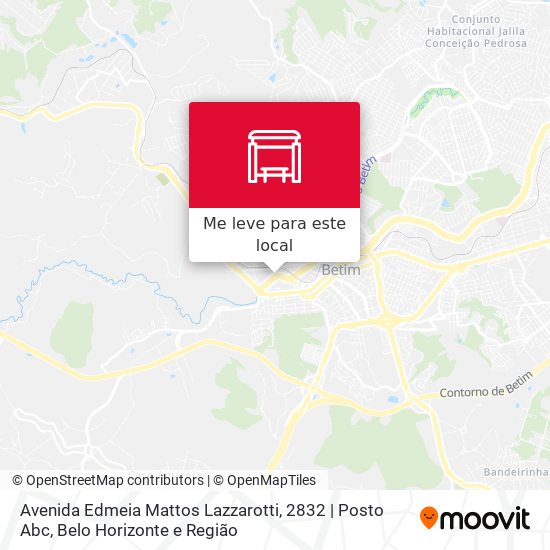 Avenida Edmeia Mattos Lazzarotti, 2832 | Posto Abc mapa