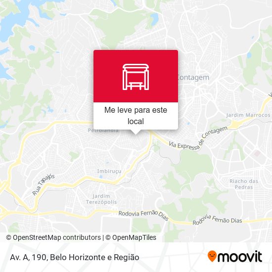 Av. A, 190 mapa