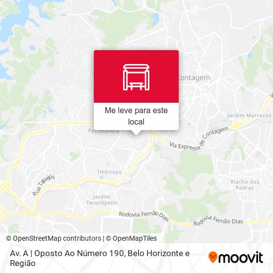 Av. A | Oposto Ao Número 190 mapa