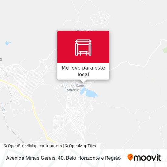 Avenida Minas Gerais, 40 mapa