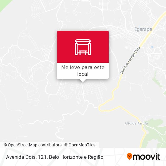 Avenida Dois, 121 mapa