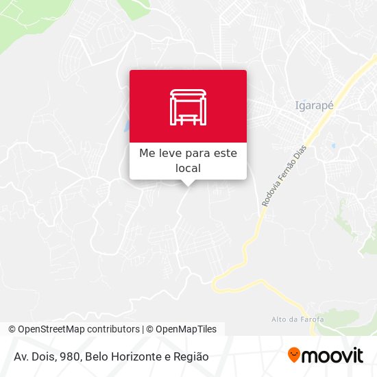 Av. Dois, 980 mapa
