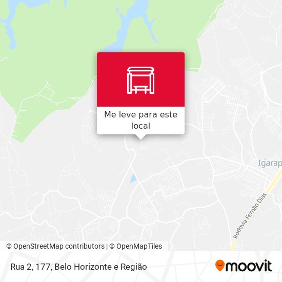 Rua 2, 177 mapa