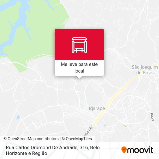 Rua Carlos Drumond De Andrade, 316 mapa