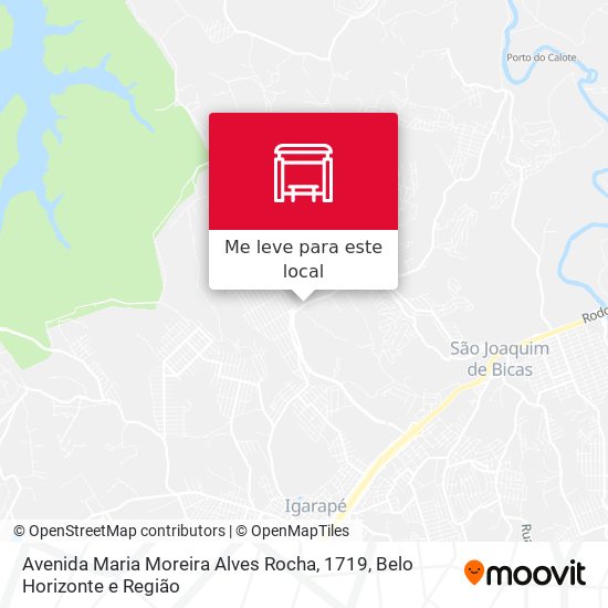 Avenida Maria Moreira Alves Rocha, 1719 mapa