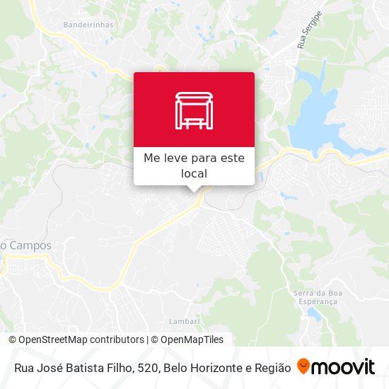 Rua José Batista Filho, 520 mapa