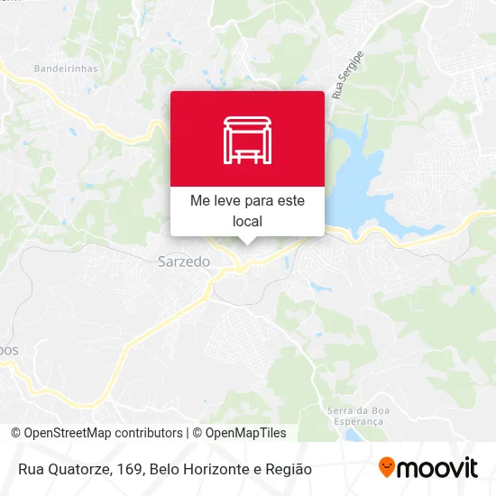 Rua Quatorze, 169 mapa