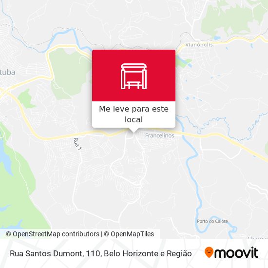 Rua Santos Dumont, 110 mapa