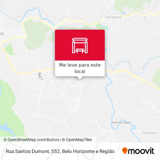 Rua Santos Dumont, 552 mapa
