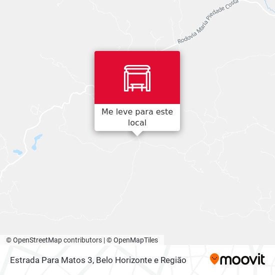 Estrada Para Matos 3 mapa