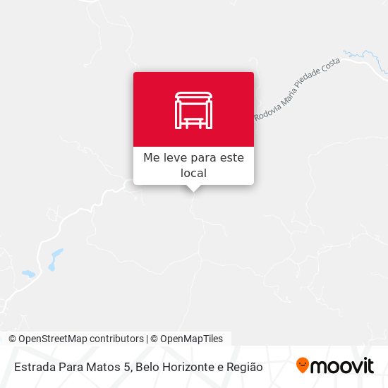 Estrada Para Matos 5 mapa