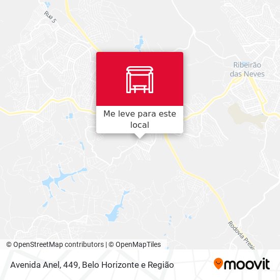 Avenida Anel, 449 mapa