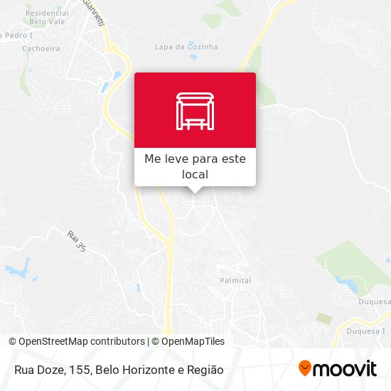 Rua Doze, 155 mapa
