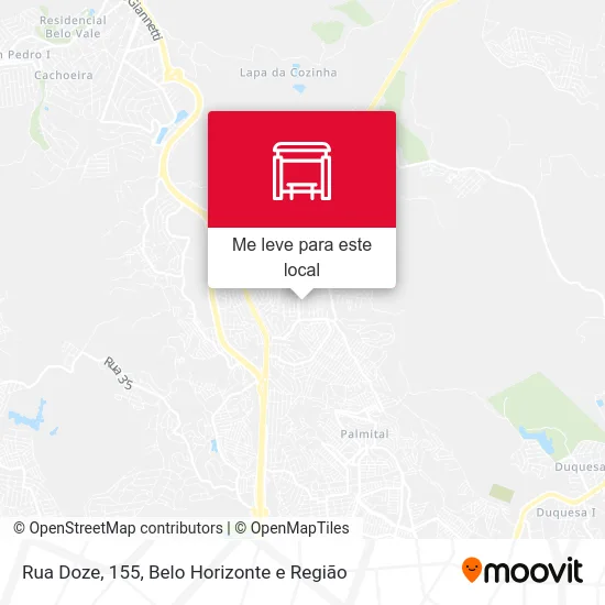 Rua Doze, 155 mapa