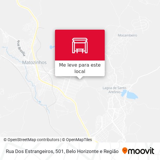 Rua Dos Estrangeiros, 501 mapa