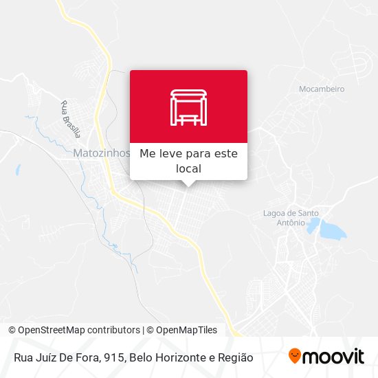 Rua Juíz De Fora, 915 mapa