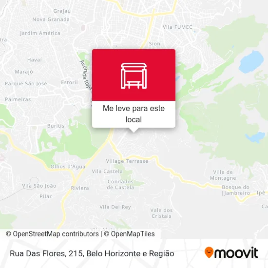 Rua Das Flores, 215 mapa