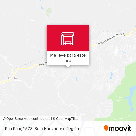 Rua Rubi, 1578 mapa