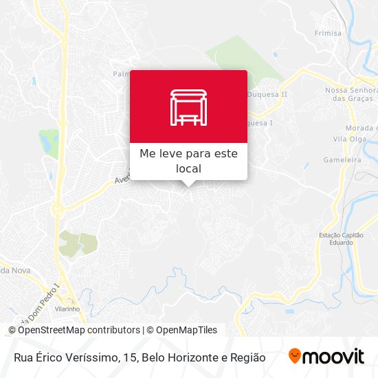 Rua Érico Veríssimo, 15 mapa