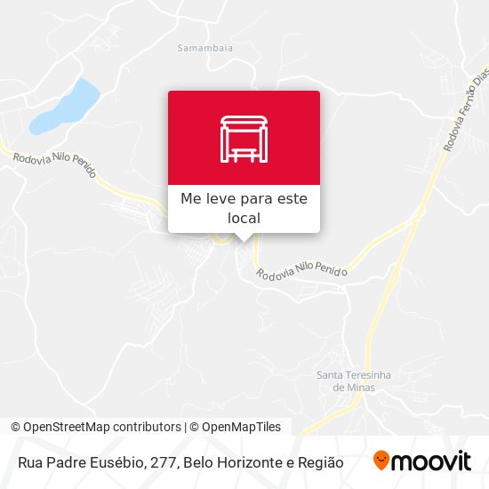 Rua Padre Eusébio, 277 mapa