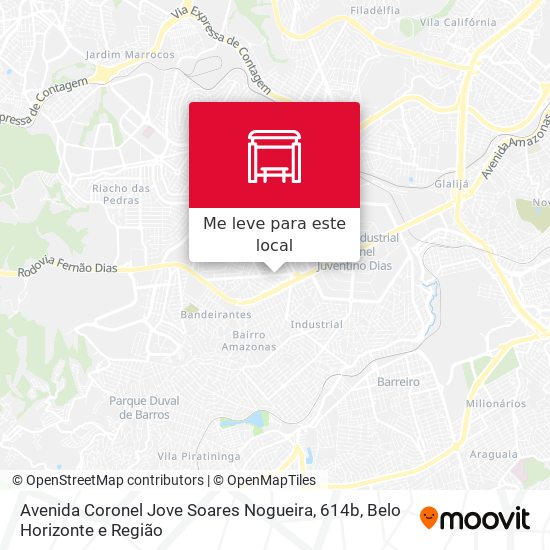 Avenida Coronel Jove Soares Nogueira, 614b mapa