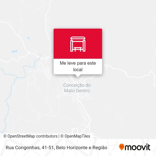 Rua Congonhas, 41-51 mapa