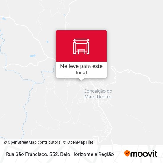 Rua São Francisco, 552 mapa