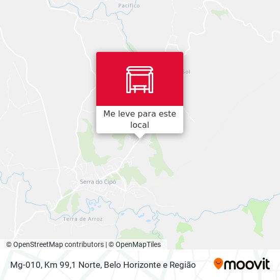Mg-010, Km 99,1 Norte mapa